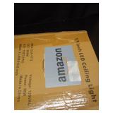 Hlite 36W 13inch LED Flush Mount Ceiling Light Fixture,3600LM Super Bright Light Fixture Ceiling Mount,LED Ceiling Light Flush Mount for Bedroom,Kitchen,Bathroom,5000K Daylight White,Nickel (1Pack) - 