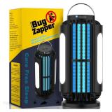 2 Pack Houyond Bug Zapper Outdoor, Solar Bug Zapper with 3 Solar Panels, IP65 Zapper Indoor for Home, 3600mAh Mosquito Killer for Backyard - Retail: $49