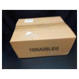 JAYEEY 32 oz Disposable bowls with lids, 2 compartments Sugarcane Fiber Food Container, Food Storage, 50 Pack - Retail: $30