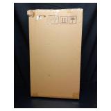 Anmotpe Large Mid Century Wall Clock for Living Room Modern Big Wall Clocks Wood with Metal Battery Operated Wall Clocks Light Luxury Time Clocks Suitable for Home,Bed Room,Kitchen,Office 27X16inch - 