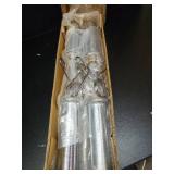 Uboway Olympic Dumbbell Handles: 20\" Dumbbell Set for 2\" Olympic Weight Plates, Weight Lifting Handles with 2 Pair of Spring Collars, Home Gym Accessories - Retail: $59