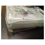 TOOLF 3-Tier Metal Rolling Cart, Mesh Wire Easy Assemble Utility Cart, Storage Trolley on Wheels with 3 Hooks, MetalStorage Shelving Units for Kitchen Bathroom Laundry Room - Retail: $28