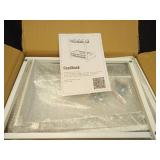 2 Pack Under Sink Organizer Storage 2-Tier Premium Metal Pull-Out Racks, Height Adjustable, Easy Installation | Kitchen & Bathroom Organizers White - Retail: $43