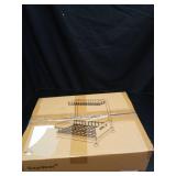 2 Pack Under Sink Organizer Storage 2-Tier Premium Metal Pull-Out Racks, Height Adjustable, Easy Installation | Kitchen & Bathroom Organizers White - Retail: $43