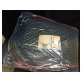 Premium faux Leather Car Seat Covers with Red Trim - Retail: $149