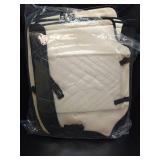 Premium faux Leather Car Seat Covers with Red Trim - Retail: $149