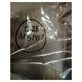 TIDEWE Bootfoot Chest Wader, 2-Ply Nylon/PVC Waterproof Fishing & Hunting Waders with Boot Hanger for Men and Women Brown Size 5 - Retail: $32