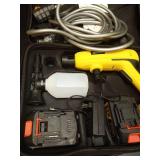 Cordless Pressure Washer,1250 PSI Cordless Power Washer with 2pcs 4.0Ah Battery&Charger & 6-in-1 Nozzle,Portable Power Washer Cordless for Home (Highsam01) - Retail: $80