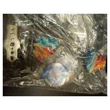 WIN.MAX Electronic Dart Board Soft Tip Dartboard Set LED Displays 3 Languges with 12 Darts 100 Tips Power Adapter Red - Retail: $50