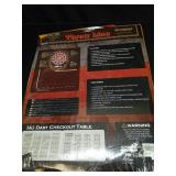 WIN.MAX Electronic Dart Board Soft Tip Dartboard Set LED Displays 3 Languges with 12 Darts 100 Tips Power Adapter Red - Retail: $50