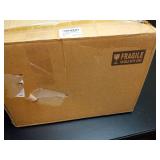 Set of 4 Square Glass Carafe with Lid, 1 Liter Clear Glass Pitcher, Beverage Serveware Carafe for Mimosa Bar, Brunch, Cold Water, Juice, Milk, Iced Tea, Lemonade - Retail: $25