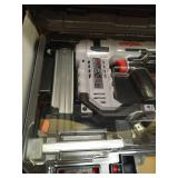 Electric Nail Gun, LINKNAL Cordless Brad Nailer Battery Powered,18 Gauge, 2Ã20V MAX Li-ion Batteries, Charger and 1000 Nails Included (L820-BN) - Retail: $136