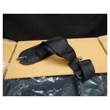 Dayacoco Stadium Seats with Back Support, New Portable Seat for Bleachers Hold up 400lbs, Wide Bleacher Seat with Shoulder Strap & Handle Perfect for Sports Events (Black, 1pcs) - Retail: $41