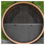 SafBbcue 24\" Kamado Cooking Grate Griddle for 24 Inch Kamado Grill Replacment Parts Joe Big Joe Pro Joe Charcoal Grills BJ24RHC Big Joe II, for Kamado E6/S6 Joe Big Joe I, II III Grills    LOOKS USED
