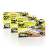 Shark VACMOP Disposable Hard Floor Pad Refills, Compatible with VM252 & VM180, No-touch Disposal, For use on ALL Sealed Floors - Stone, Hardwood, Laminate & Tile, (Pack of 20 Count Total),  - Retail: 