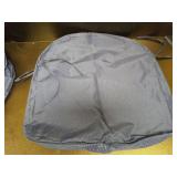 idee-home Outdoor Chair Cushions Set of 4, Thick 19\" x 19\" x 3\" Outdoor Seat Cushions Patio Furniture Waterproof with Ties, Dining Pads - Retail: $60