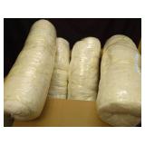 idee-home Outdoor Chair Cushions Set of 4, Thick 19\" x 19\" x 3\" Outdoor Seat Cushions Patio Furniture Waterproof with Ties, Dining Pads - Retail: $60