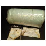 Twin Mattress Topper,1.5 Inch Twin Size Memory Foam Mattress Gel Soft Mattress Relieves Back Pain,CertiPUR-US Certified,Light Blue - Retail: $46