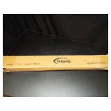 Lat Bar Cable Machine Attachment, Curl Pulldown Bar with Full Rotation and Rubber Handle for Gym, Strength Workout, Body Training, Muscle Building, 30 Inch - Retail: $32