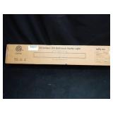 HOPAI Modern Bathroom Light Fixtures, 24 Inch Dimmable Vanity Lights for Bathroom, 5CCT 25W 2500 Lumen LED Vanity Light Bar, Black Vanity Lighting Fxitures Over Mirror ETL Certified - Retail: $50