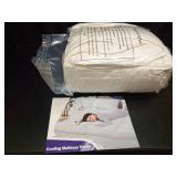 Cal King Mattress Topper, Extra Thick Mattress Pad Cover for Back Pain with Soft Down Alternative Fill, Cooling Breathable Pillow Top Protector with 8-21 Inch Deep Elastic Pocket (72x84 Inches, White)