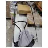 HKAI Baby Bouncer, Portable Baby Bouncer Seat for Babies 0-18 Months, 100% Cotton Fabrics