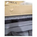 4-Panel Folding Gymnastics Mat 2-Inch Thick Pad with Vinyl Surface and Carrying Handles for Tumbling, Yoga, Pilates, Home Workouts, and Martial Arts