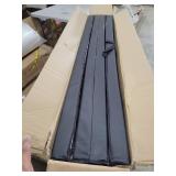 4-Panel Folding Gymnastics Mat 2-Inch Thick Pad with Vinyl Surface and Carrying Handles for Tumbling, Yoga, Pilates, Home Workouts, and Martial Arts