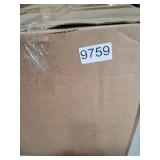 Sterilite 4 Pack Ultra Latching Box, Storage Bins with Lids, Clear Plastic, damaged lids