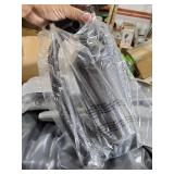 Intex Excursion 5 Person Inflatable Outdoor Fishing Raft Boat Set with 2 Aluminum Oars and Air Pump with a Intex Composite Motor Mount Kit