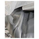 Intex Excursion 5 Person Inflatable Outdoor Fishing Raft Boat Set with 2 Aluminum Oars and Air Pump with a Intex Composite Motor Mount Kit