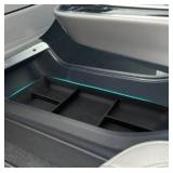 SHAOHAO for 2025 2026 Cadillac Lyriq Under Console Organizer for 2023 2024 2025 2026 Cadillac Lyriq Accessories (Tech, Luxury, Sport) Lower Organizer Tray Space Expand Storage Insert Box Easy Removal