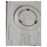 Chefman Countertop Microwave Oven 0.9 Cu. Ft., 900 Watts with 10 Power Levels, 6 Cooking Presets with One-Touch Express Cook, Eco Mode, Child Safety Lock, & Mute Button - Black