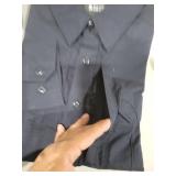 5.11 Tactical Professional Mens Long Sleeve Shirt with Pockets,  blue Medium