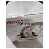 Toshiba Mini Rice Cooker, 3 Cups Uncooked Small Rice Cooker, Steamer & Warmer, With Fuzzy Logic And One-Touch Cooking, 24 Hour Delay Timer And Auto Keep Warm Feature, White