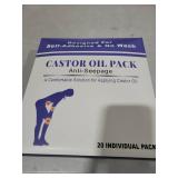 Anti-Seepage Castor Oil Pack - 20 Individual Packs