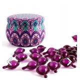 MIVAVO Hair Oil Capsules Hair Treatment For Split Ends Keratin Hair Treatment Oils Deep Conditioning Repair For All Hair Types Hair Vitamin Serum 50 Capsules (Purple)