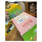 BLUE! 2026 Upgraded Toddler Sand Water Table Toy with Electric Pump