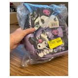 Kuromi Leather Ruffle Women