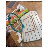B. Sports Wooden Over-the-Door Basketball Hoop