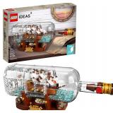 $179 LEGO Ship in Bottle 92177 Kit, Model Ship (962 Pieces)