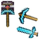 $50 Mattel Minecraft Sword & Pickaxe Set