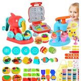 Dough Sets for Kids Ages 4-8, Kitchen Kits for Birthday Gift