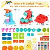 Dough Sets for Kids Ages 4-8, Kitchen Kits for Birthday Gift