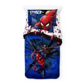 Marvel Spiderman 5-Piece Kids Reversible Twin Bedding Set