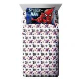 Marvel Spiderman 5-Piece Kids Reversible Twin Bedding Set
