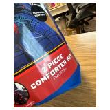 Marvel Spiderman 5-Piece Kids Reversible Twin Bedding Set