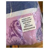 Purple Pink Horse Pony Queen Comforter Set Sheets Bed In A Bag