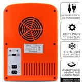 $54 Fanta Mini Fridge - Portable Beverage Cooler, 6 Can Capacity