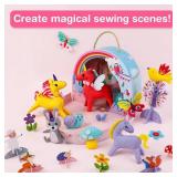 Avenir DIY Unicorn Kit - 9 Magical 3D Unicorns & Decorations